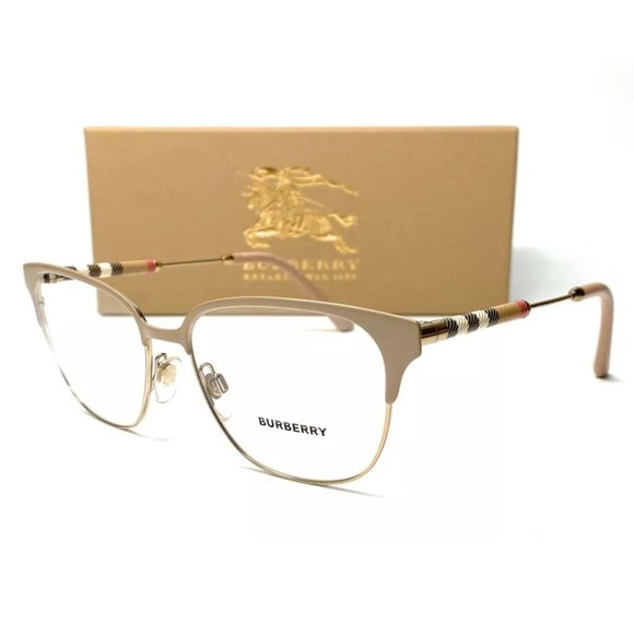 Burberry Accessories - Burberry Women's Beige and Light Gold Eyeglasses!